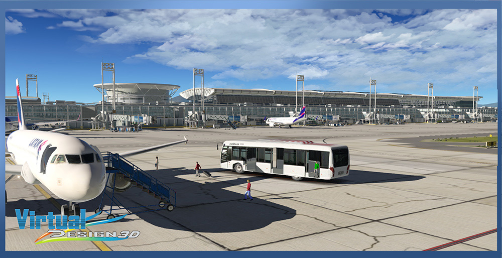 SCEL Intl. Airport & Santiago City 2020 XP